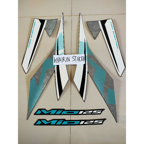 striping stiker Mio m3 m 125 abu _abu 2017 2018 original