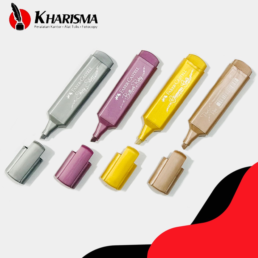 

Faber-Castell Stabilo Highlighter Textliner Metallic Glitter