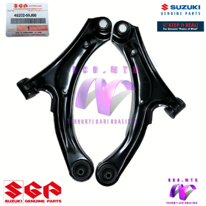 LOWER ARM SAYAP DEPAN BAWAH SUZUKI NEW AERIO-NEW BALENO-NEX G ORI 1SET