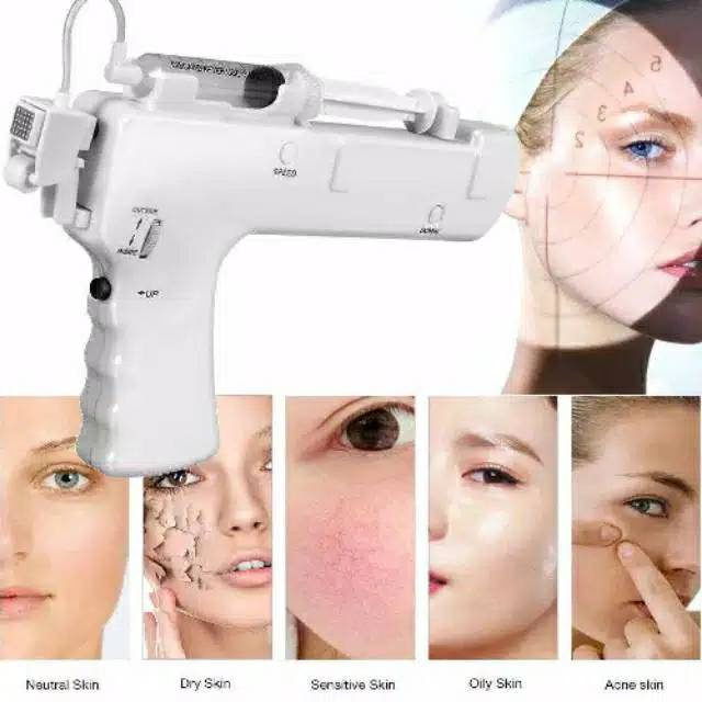 Vanadium Titanium Injection Gun Beauty Instrument for Wrinkle Removal mesogun injeksi ez injector