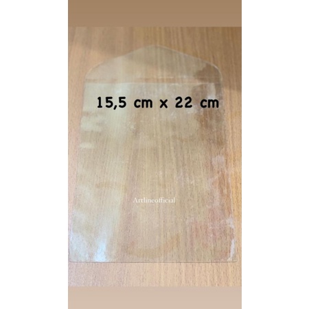 

ATH Plastik Mika 15,5 x 22 cm bening / Kantong PLN/SPP/Deposito/kartu isi 100 pcs