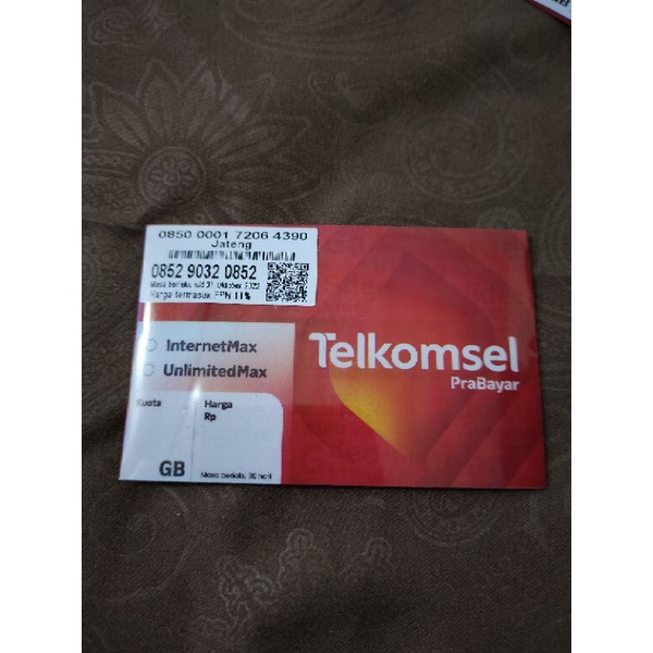 NOMER CANTIK TELKOMSEL -PERDANA CANTIK TELKOMSEL- 4G LTE-0852****0852