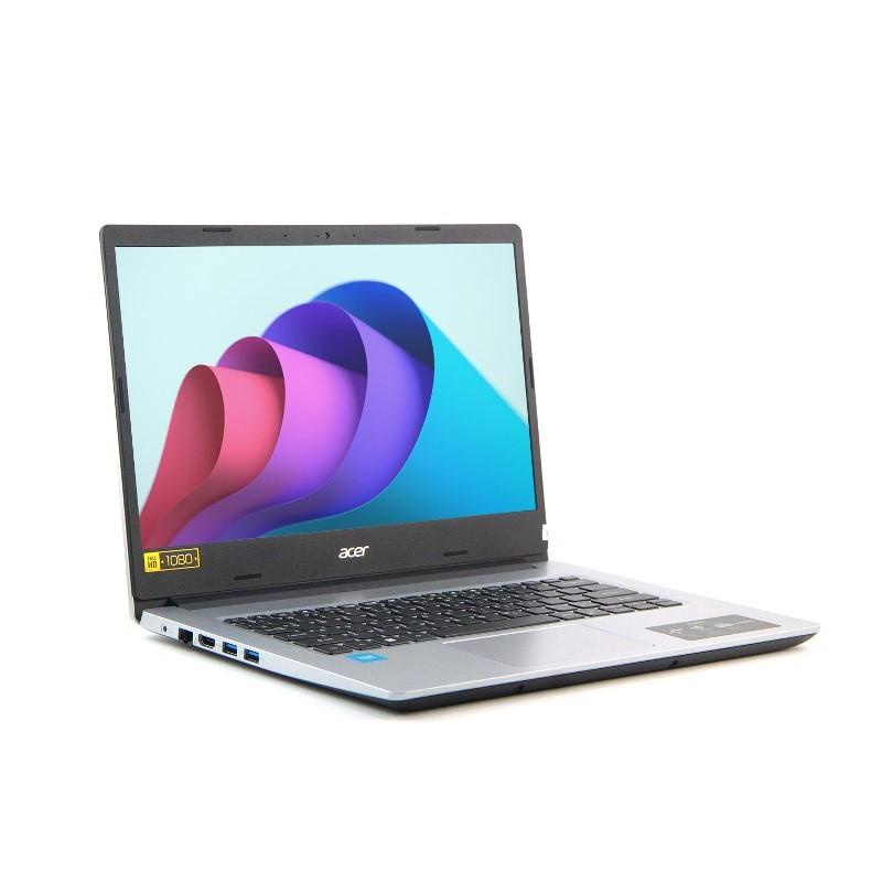 LAPTOP ACER ORIGINAL ASPIRE A314-35-C1SB [CELERON N4500 / 12 GB DDR4 / 256 GB + SLOT HDD / 14&quot; FHD IPS / SILVER / FREE INSTALL WINDOWS 10 SIAP PAKAI / FREE TAS EXCLUSIVE] - TEKNO KITA