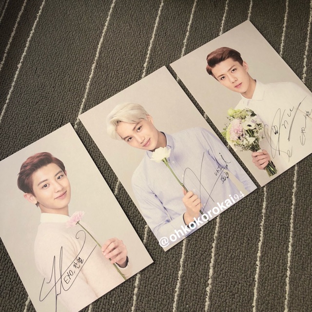 EXO POSTCARD NATURE REPUBLIC