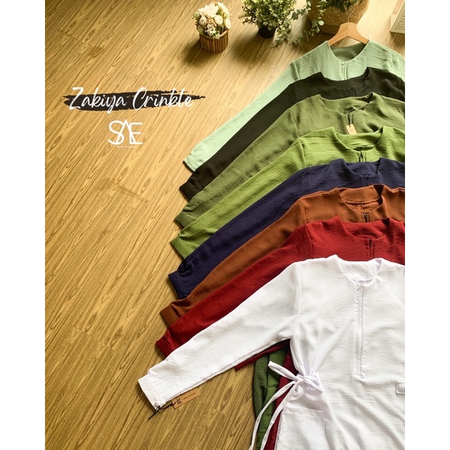 GAMIS BUTIK ZAKIYA CRINKLE 2 MURAH | BY SIMPLY OF AEGEA ( SAE )