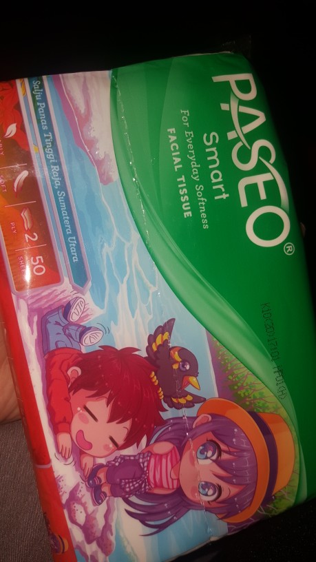 Tissu Tessa Travelpack 50 Sheet