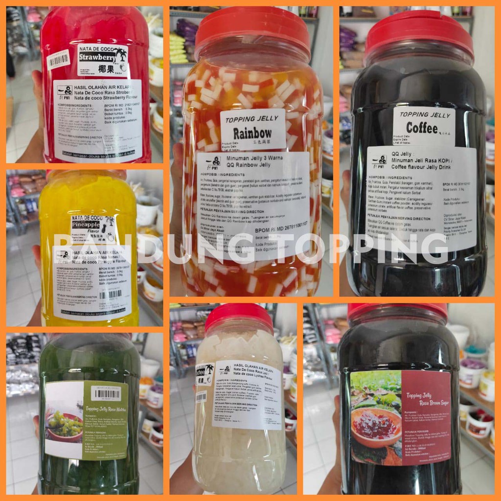 

Topping Jelly aneka rasa IT-PIN 500gr