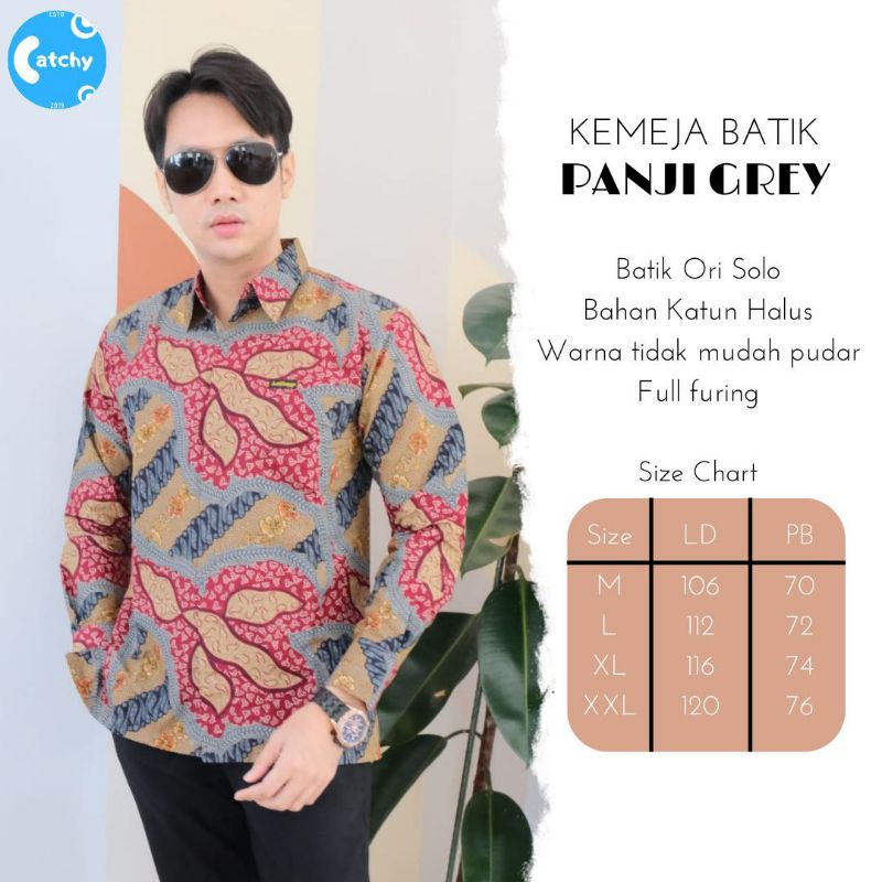 KEMEJA BATIK PRIA PANJANG / BATIK SOLO / BATIK MOTIF TERBARU