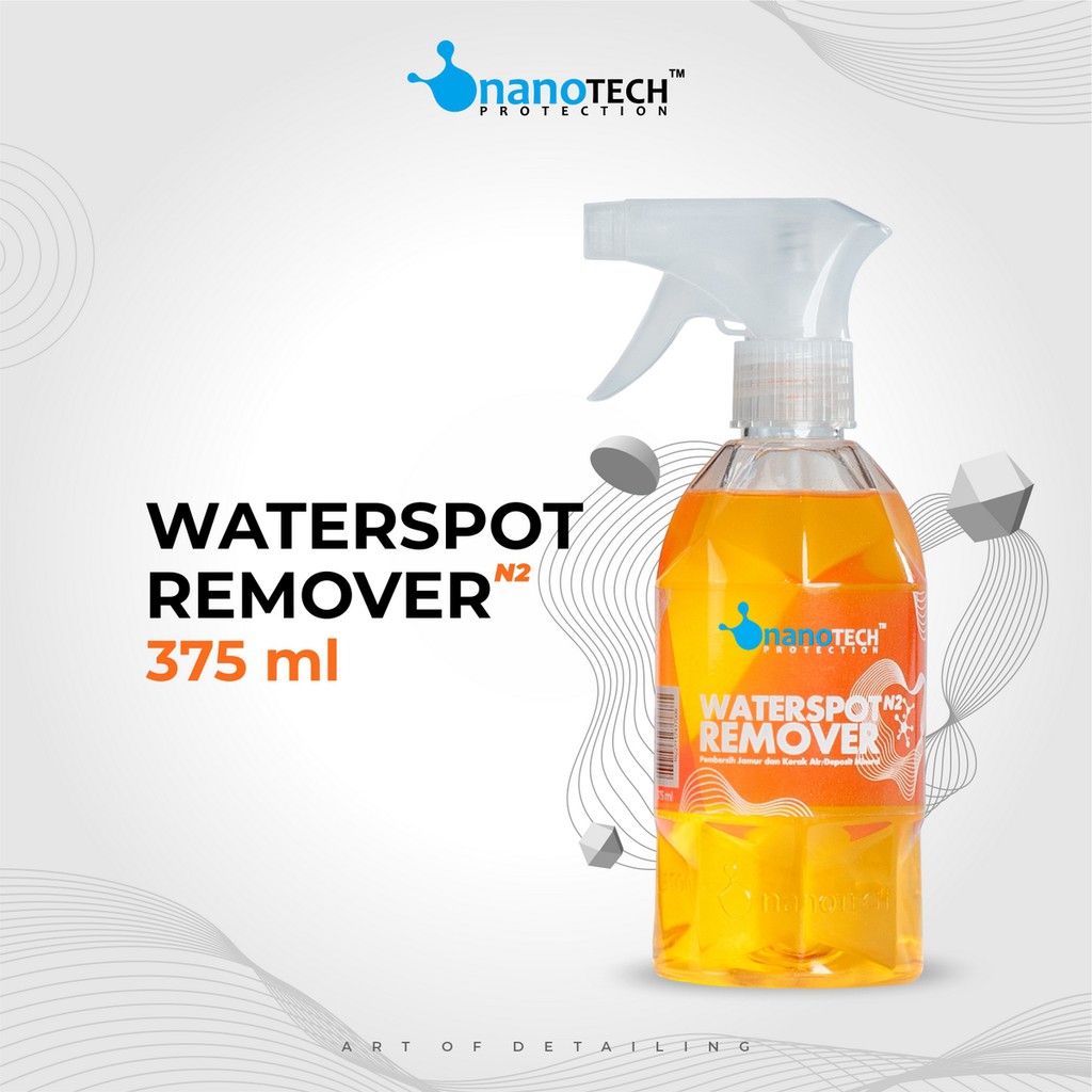 WATERSPOT REMOVER - nanoTECH PROTECTION - Water Spot Remover - Obat Jamur Body Mobil - Pembersih Jamur Mobil - Obat Jamur Kaca - Pembersih Jamur Kaca - Penghilang Karat - Pembersih Karat - Obat Kerak Air - Obat Karat - Pembersih Mesin Mobil Motor