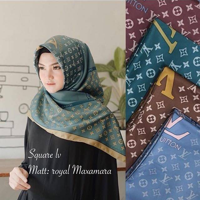 Lv square / hijab LV