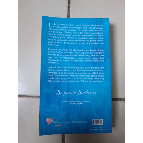 Novel Desperate Duchesses ( Memikat Kekasih ) By Eloisa James-1