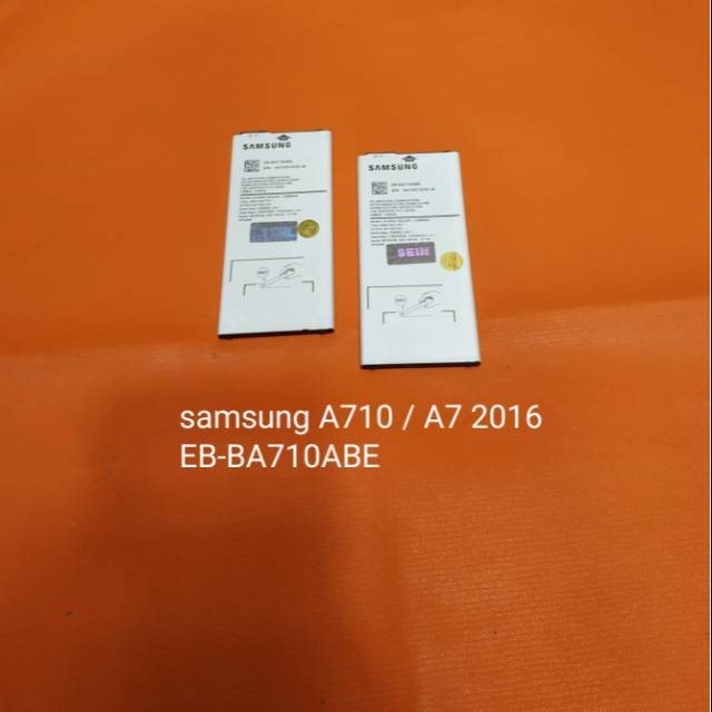 Baterai Samsung A710 A7 2016 EB-BA710ABE J7 prime J4+ J4 plus J6+ J6 plus battery batre baterei