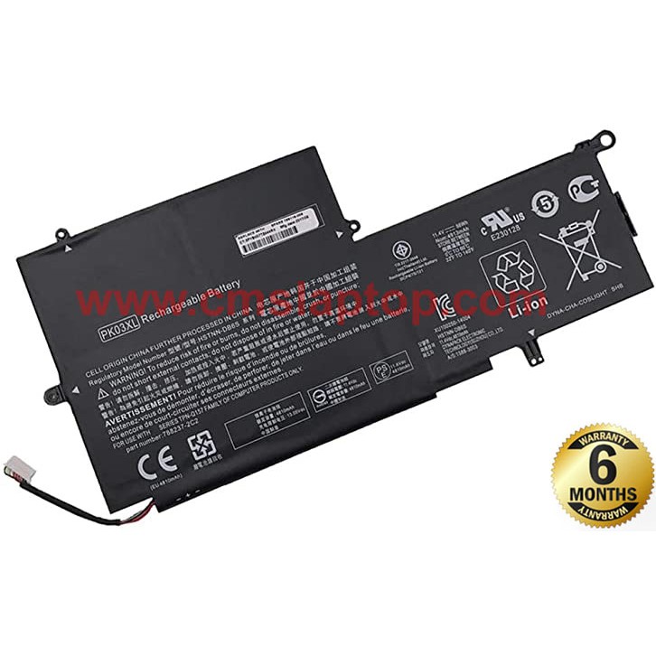 Baterai Hp Spectre X360, X360-13, X360 G1, X360 G2, PK03XL Original