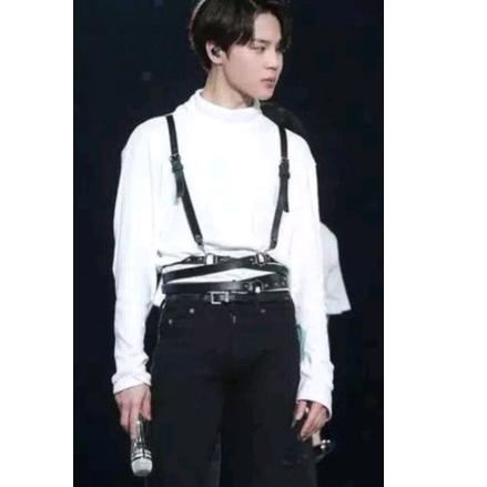 Sudah READY.. (BB01) Body Belt Harness Fashion Harajuku Korean Japanese Style KPOP Idol Fashion