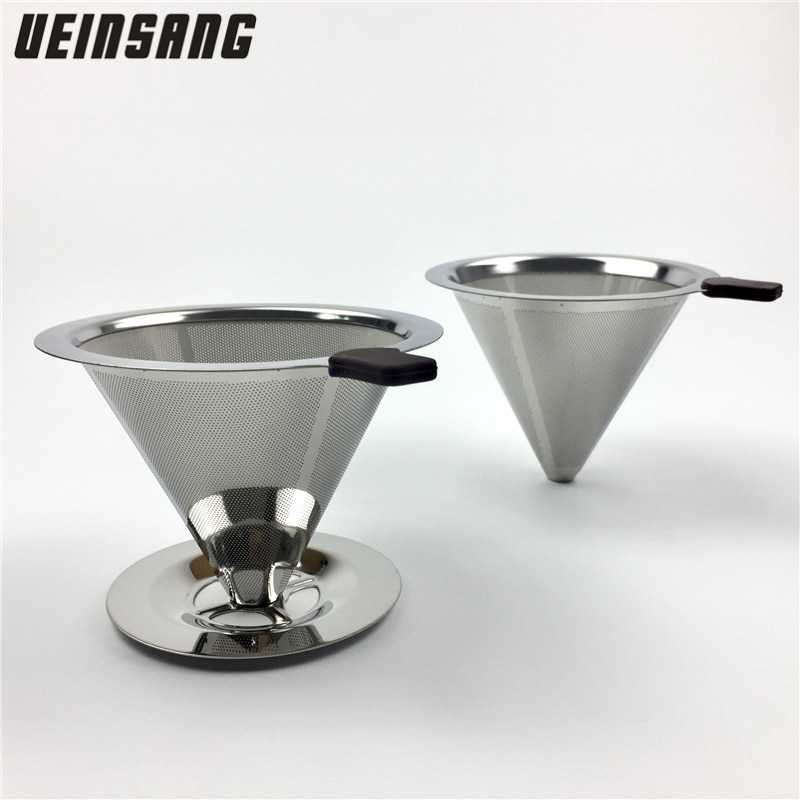 Ueinsang Filter Penyaring Kopi V60 Double Layer Small - F-401T