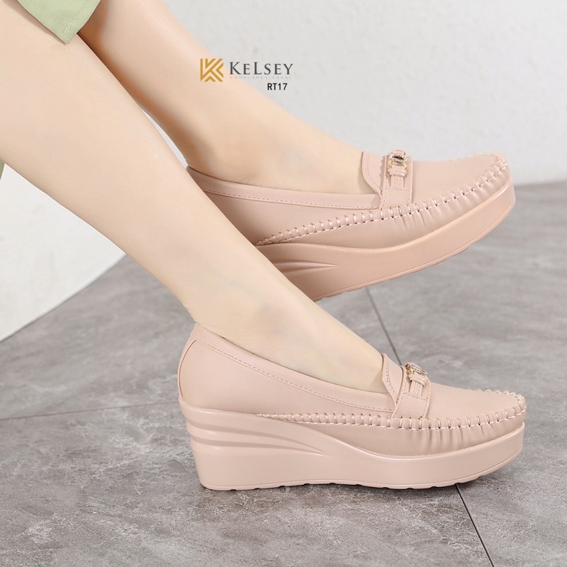 Kelsey Sepatu Wedges Wanita 6,5cm  Import RT17