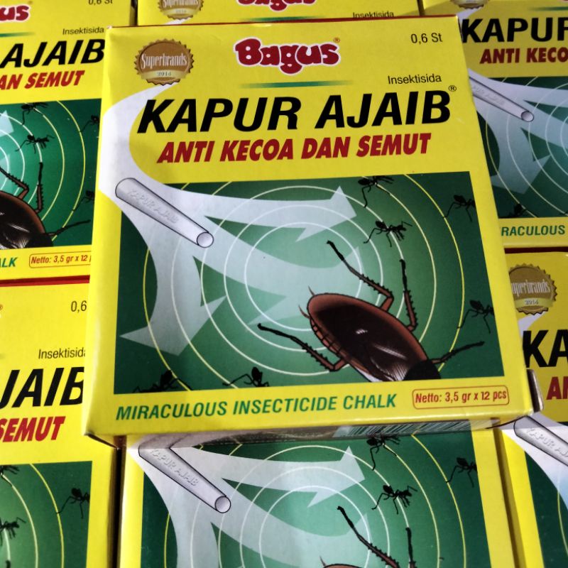 Kapur Ajaib Bagus 3 5gr X 12 pcs