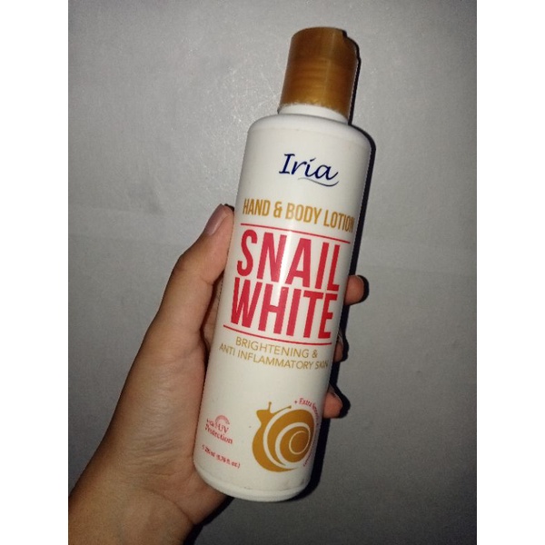 preloved hand body lotion snail iria
