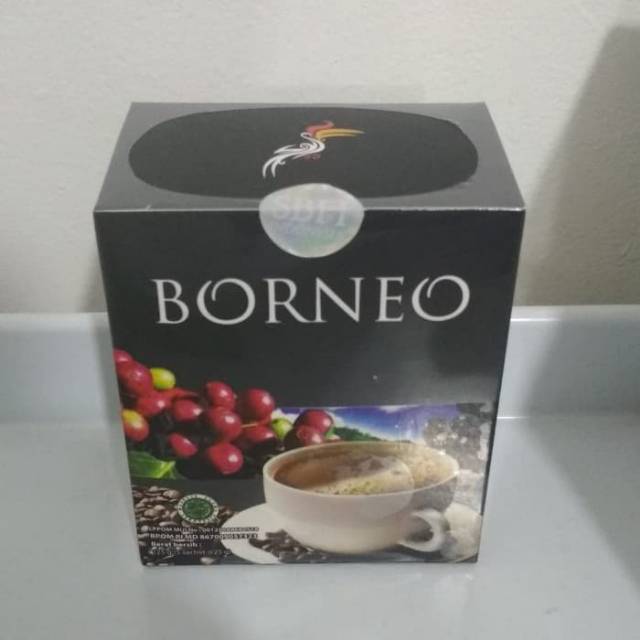 

Kopi Borneo 1 box isi 5 sachet