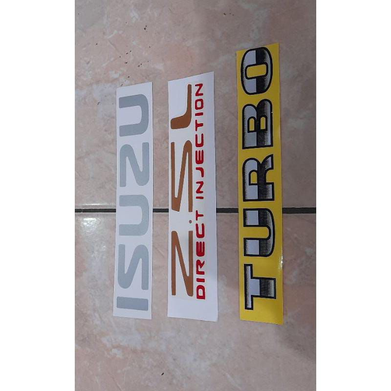 Stiker list body stiker Panther Turbo / Stiker Panther Turbo set