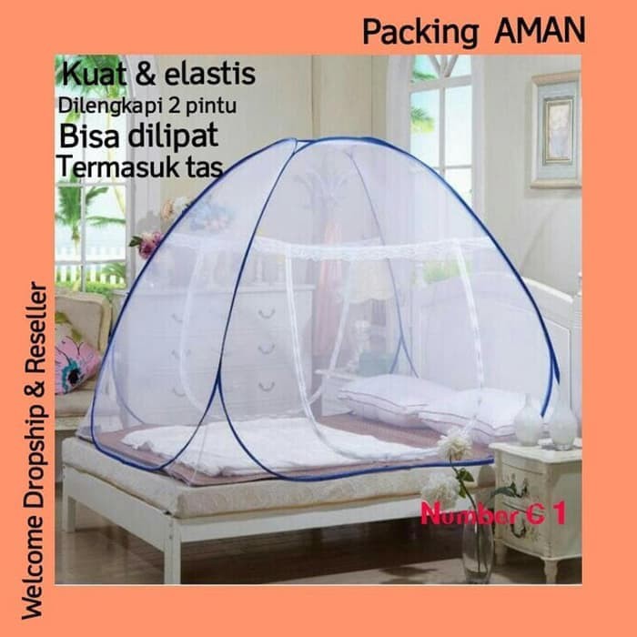 Kelambu tenda butterfly size 200x200 kelambu kamar tidur