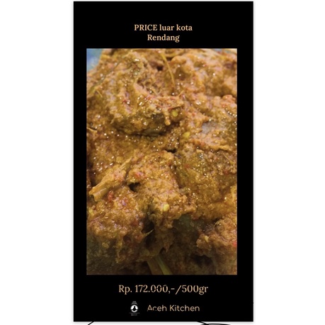 

Rendang 500gram