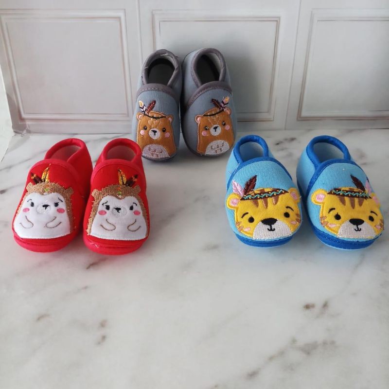 Sepatu bayi laki laki 0 - 6 bulan - sepatu prewalker laki laki - sepatu prewalker bayi laki laki