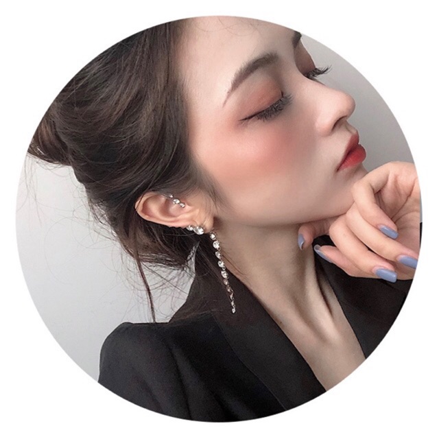 Posh earcuff earpiece wedding pesta pengantin fashion trend modern aksesoris telinga kuping