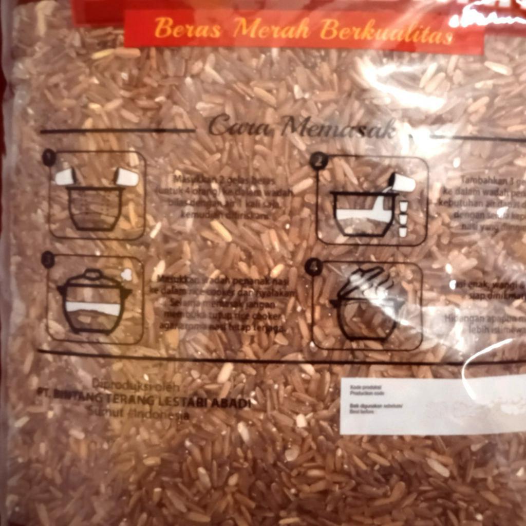 Beras Merah Nasi Sedap Pulen Cocok Untuk Diet - 2 kg