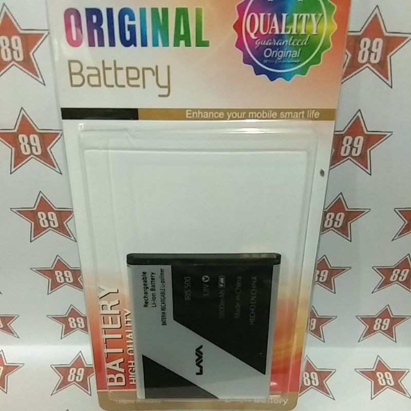 Battery batre Lava iris 500
