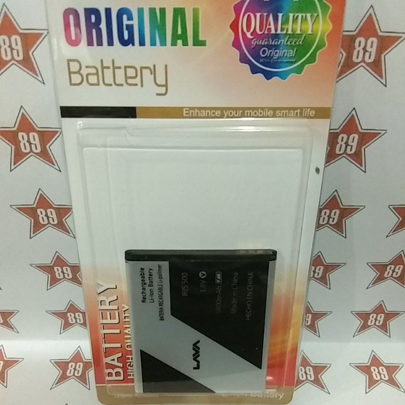 Battery batre Lava iris 500