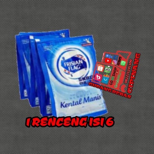 

SUSU KENTAL MANIS FRISIAN FLAG 1 RENCENG ISI 6