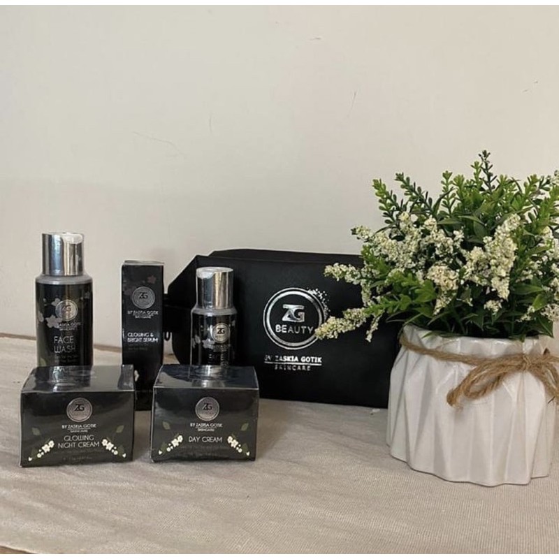 ZGBEAUTY PAKET EXCLUSIVE GLOWING SKINCARE BY ZASKIA GOTIK FREE GIFT / ZG BEAUTY PREMIUM