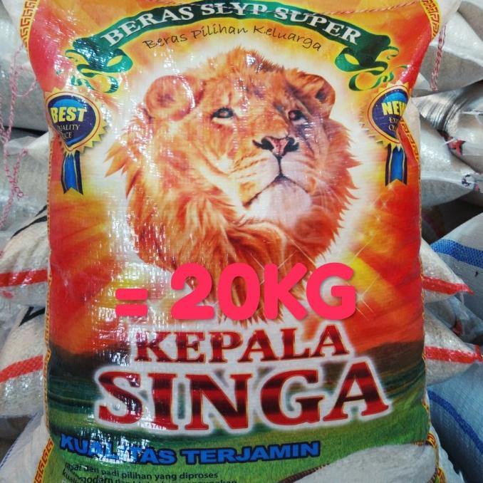 

BERAS PREMIUM ASLI SOLO CAP KEPALA SINGA 20KG MURAH