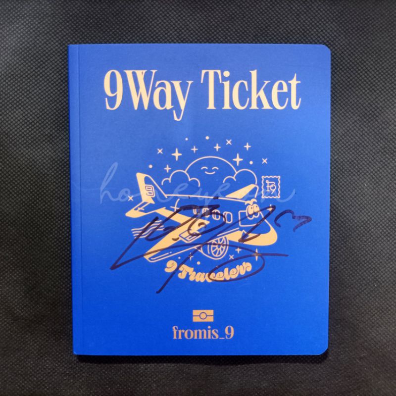 Jiheon fromis_9 Fromis_9 - Mwave Signed Album Only 9Way Ticket
