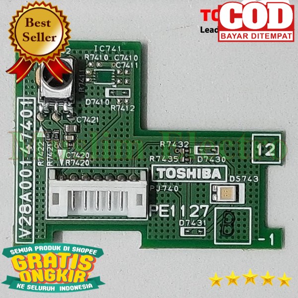 Sensor LED TV Toshiba 32P1400