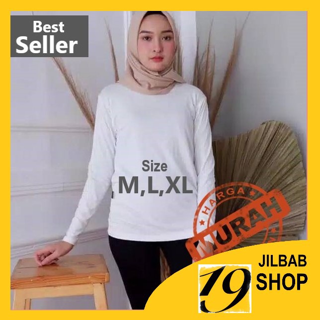 BAJU DALEMAN SALE !!!! Manset Lengan Panjang ILLORI (Feyza) Kerah Turtleneck Daleman Polos | Atasan Lengan Manset Dalaman