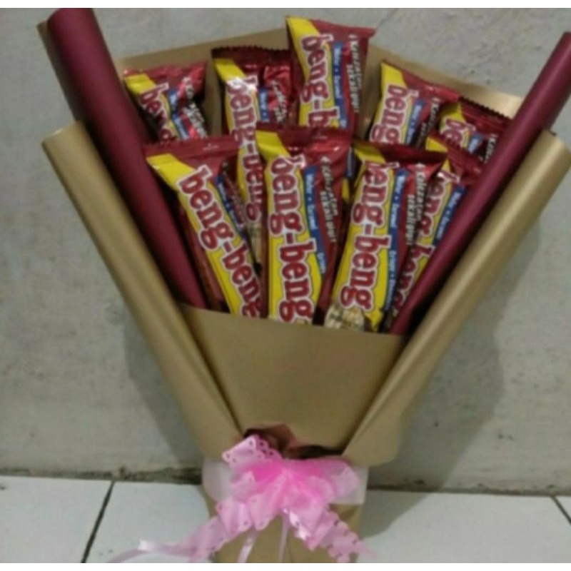 

Bucket Bouquet Beng-Beng Snack