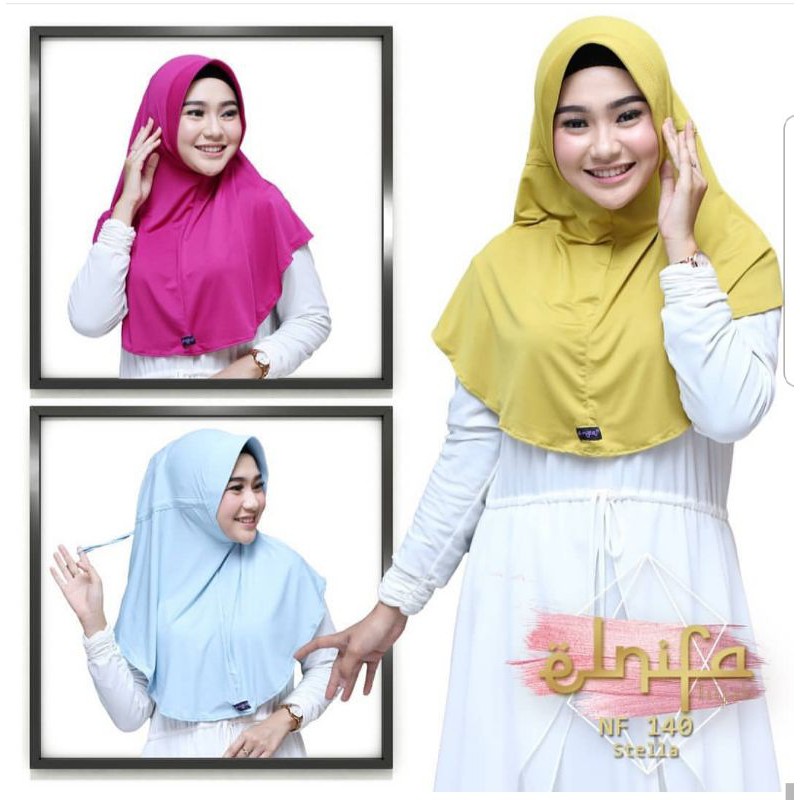 Serut Elnifa Original/Jilbab instan