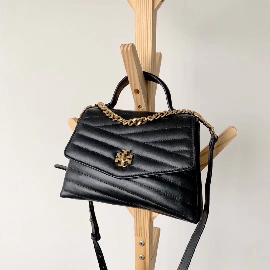 Authentic Tory Burch Original TB 61674 Kira Chevron Top Handle