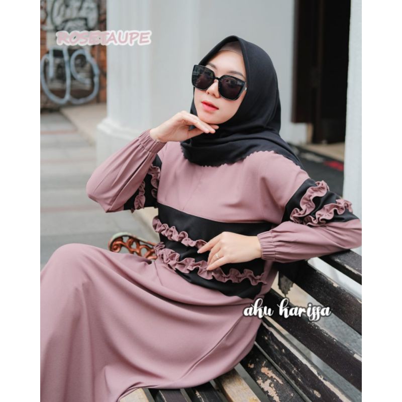 gamis destira ORI AKU KARISSA /gamis ity crepe /gamis aku karissa /