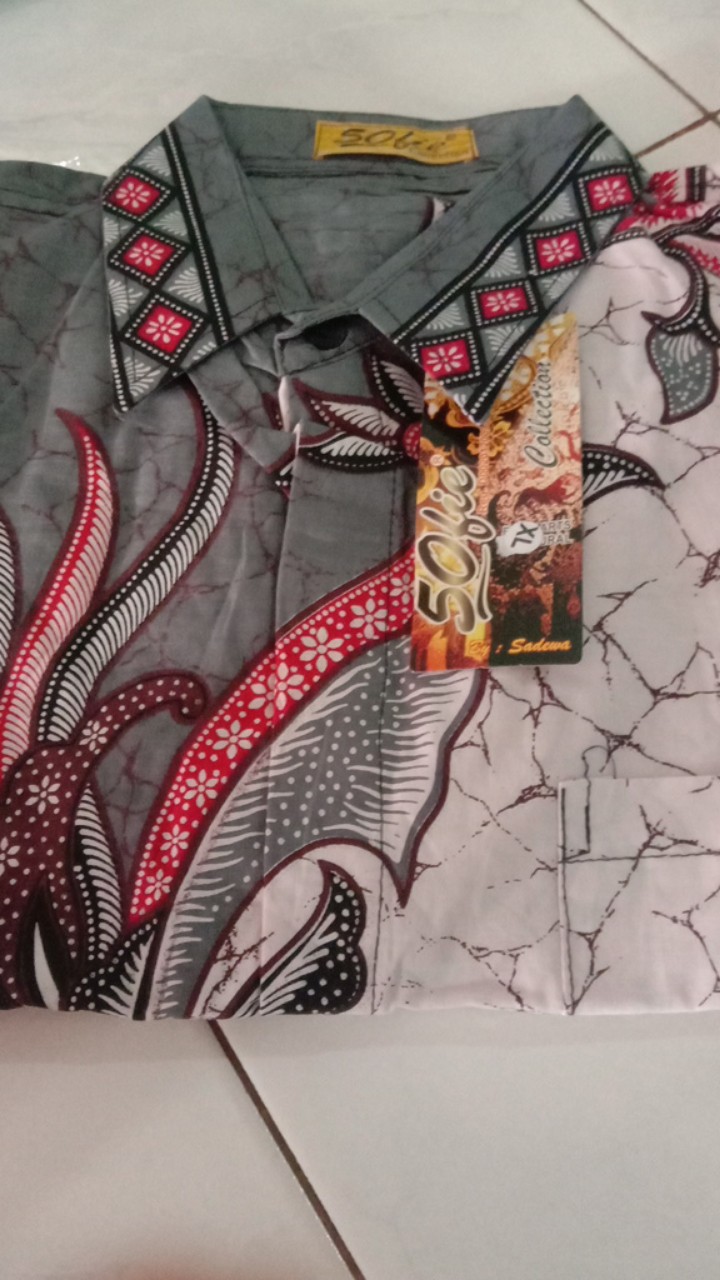 [cod]atasan Batik Pria Wayang Terbaru 2020 Pendek Batik Original Batik Sogan Batik Wayang