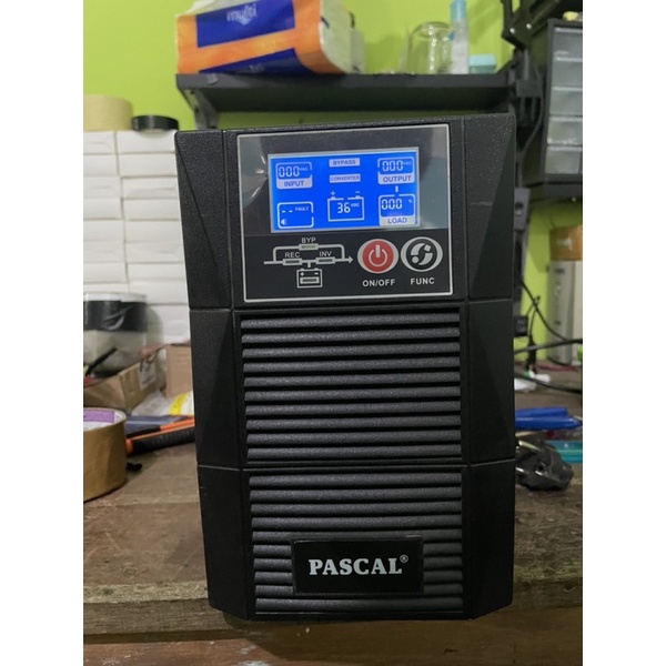 UPS Online PSW 1000Va 800watt Max 36vdc Modifikasi aki external