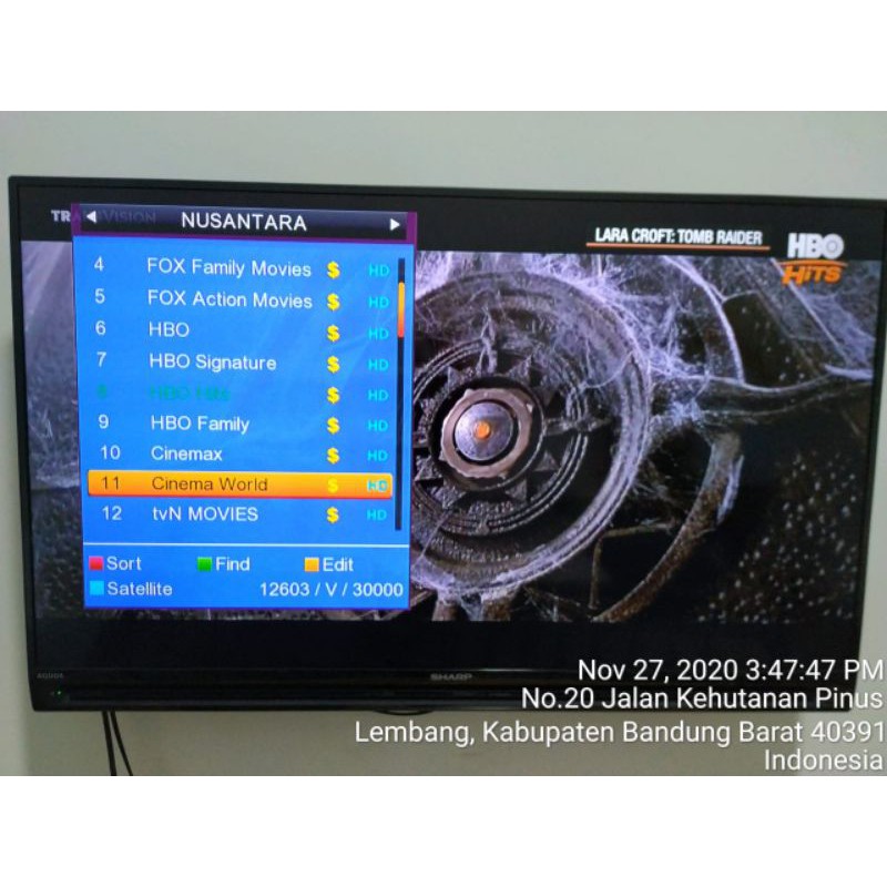 paket antena parabola