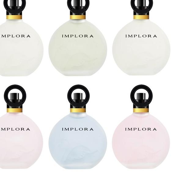 (X39) IMPLORA Parfum Bebek Angsa | Swan Perfume Eau De Toilette | Ribbon Pita Ungu Pink Gold | Man L