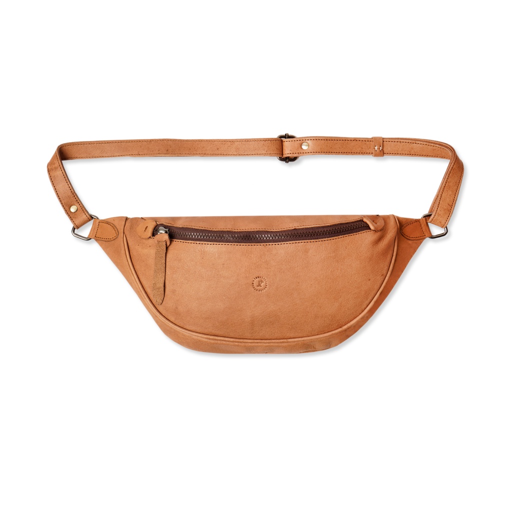LTHRKRFT - ELKA - Bag - Tas Selempang Pria Belfast dan Strap Kulit Asli