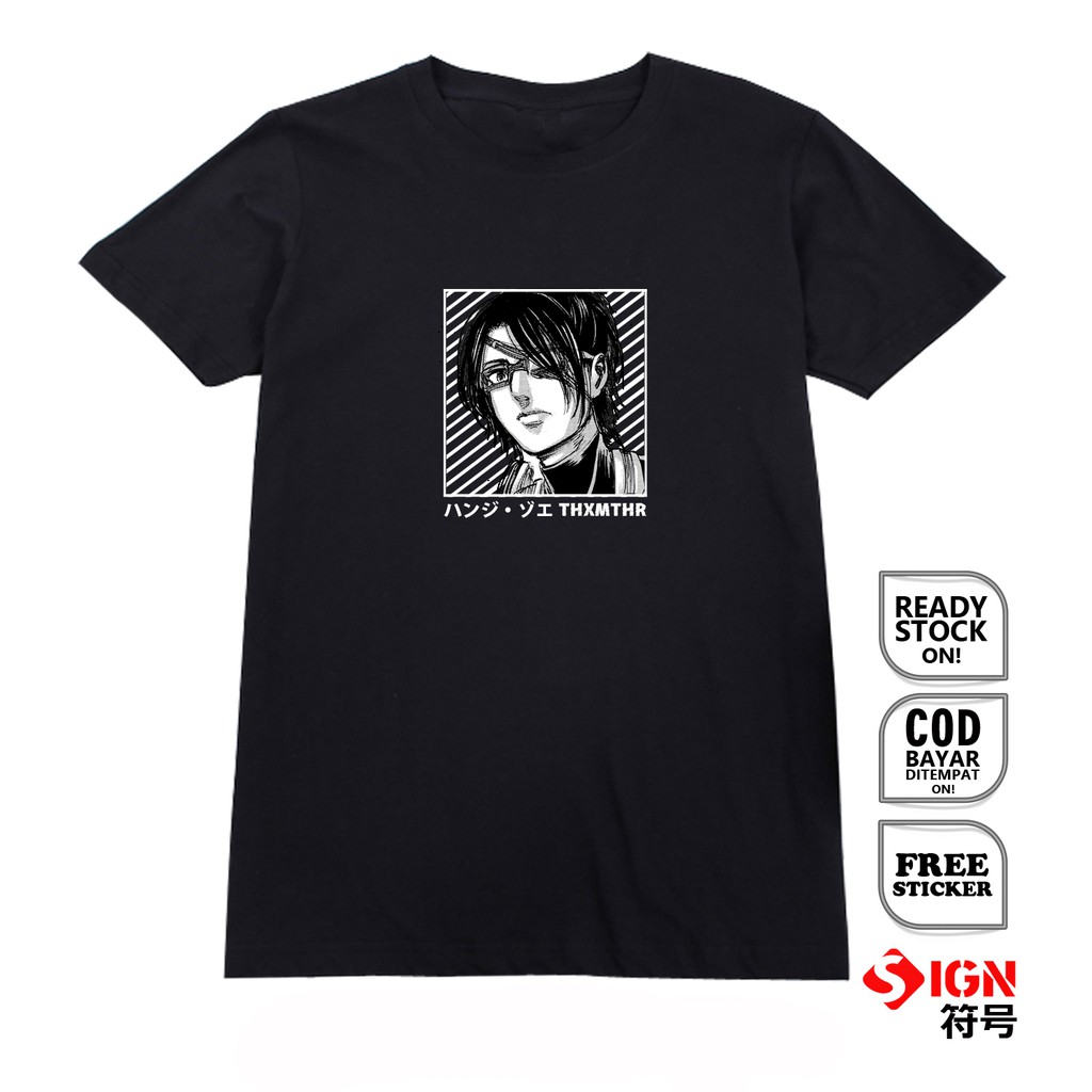 KAOS HANGE ZOE SNK ATTACK ON TITAN SHINGEKI NO KYOJIN PASUKAN RAKSASA LEGION ASSASIN BAJU JEPANG SC