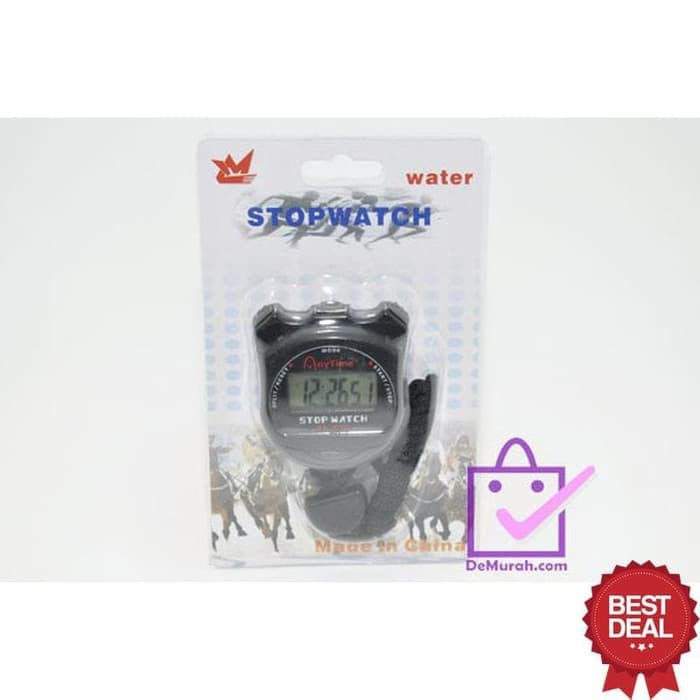 New Trend! STOPWATCH ANYTIME XL-010 XL010 PENGHITUNG WAKTU SPORT WATCH TIMER