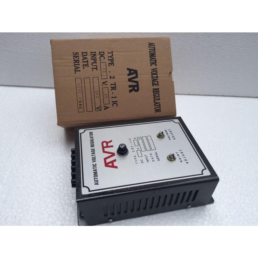 AVR 2TR-1IC 25A Lokal Generator Genset 3 Phase