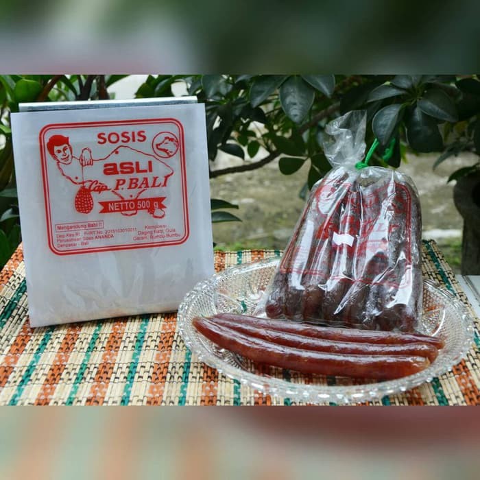 

Sosis Bali Cap Pulau Bali - Lapjiong Asin Manis - 500 gr